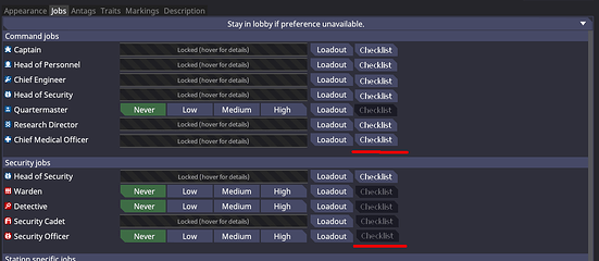 Roles mockup